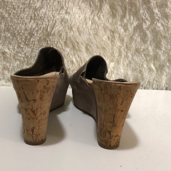 Nine West Grey Wedges - Picture 3 of 7